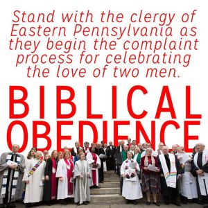 Poster encouraging support for the EPA 36. A thought: pitting "Biblical" vs. covenant obedience is a false dichotomy. We are always called to obey Christ through his Body, not choose one or the other.